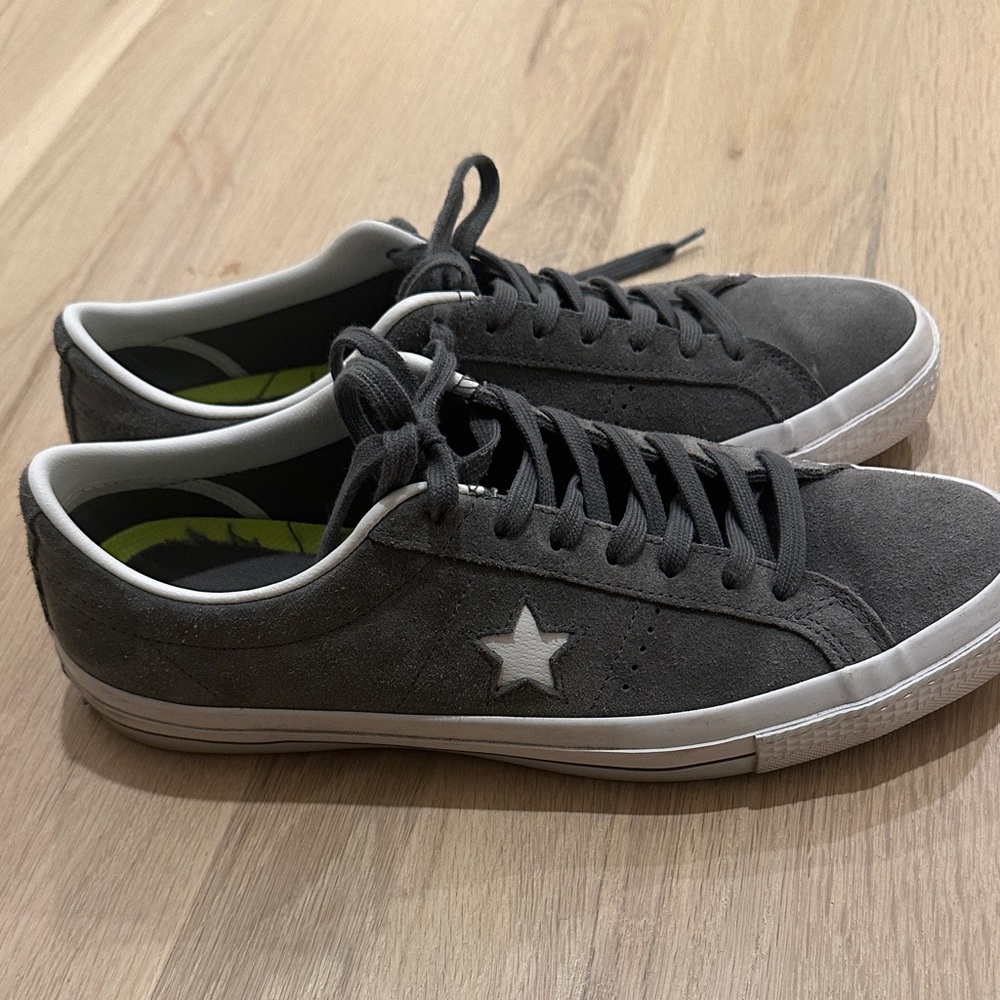 Converse One Star Grey Suede